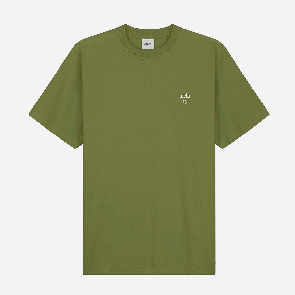 Arte Heart T-Shirt - Green - M