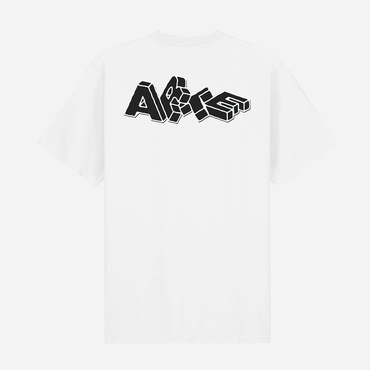 Arte Blocks Print T-Shirt - White - S