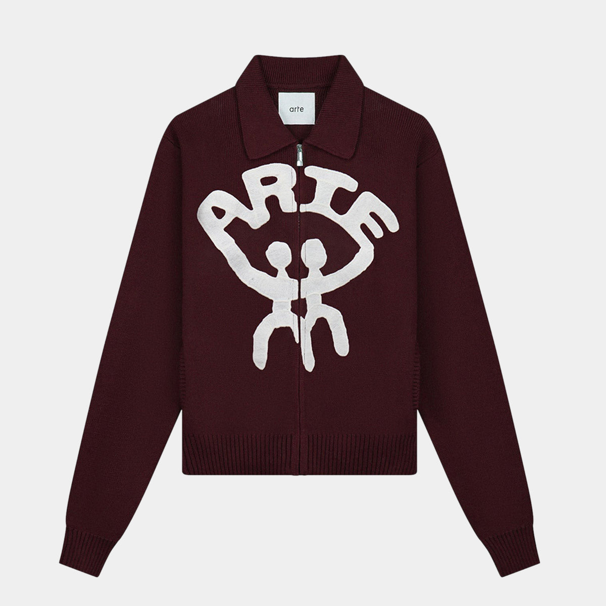 Arte All Together Cardigan - Bordeaux - M