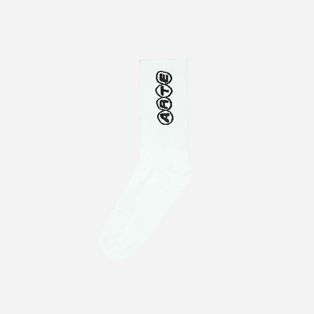 Arte Circle Logo Socks - White