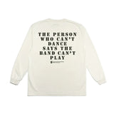 Axe Dance, Standard Long Sleeve Tee - Bone