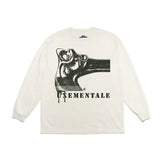 Axe Dance, Standard Long Sleeve Tee - Bone