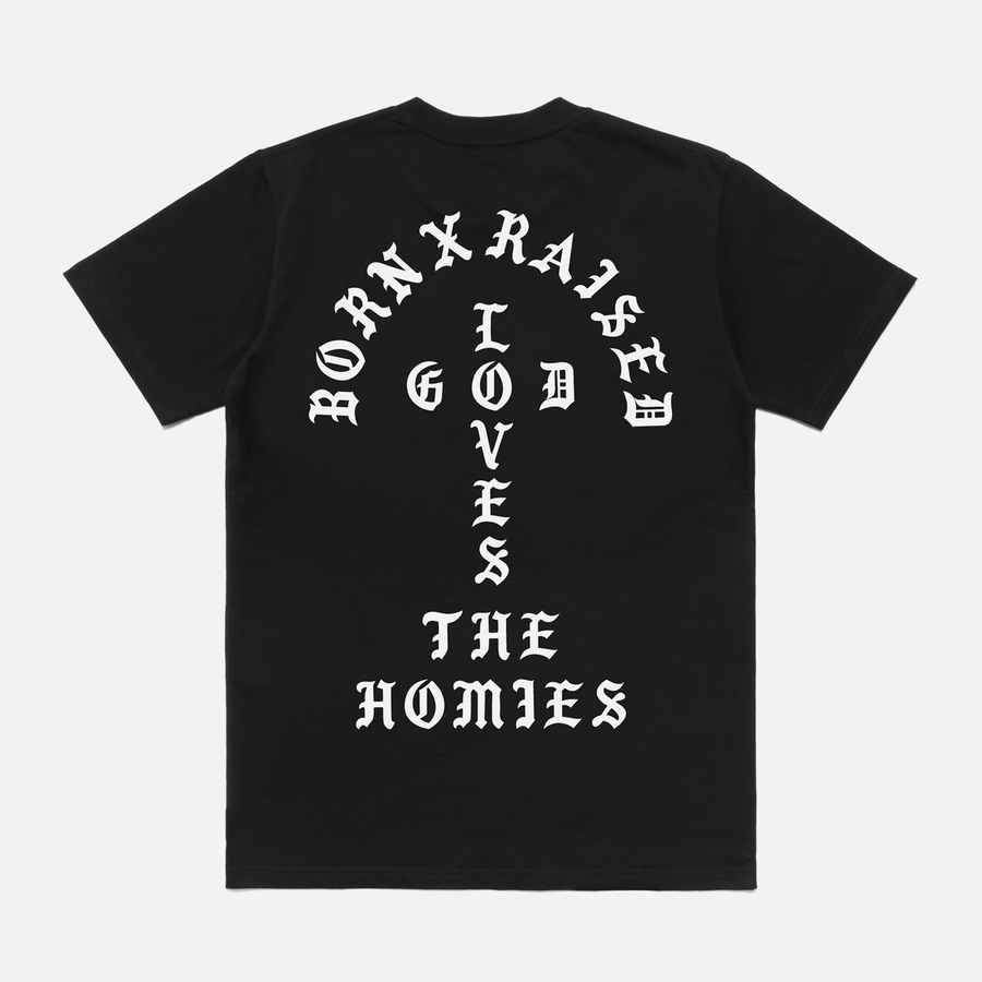 Born & Raised Unconditional Love T-Shirt - Black