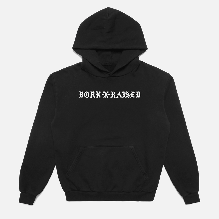 Born & Raised Standard Hoodie - Black