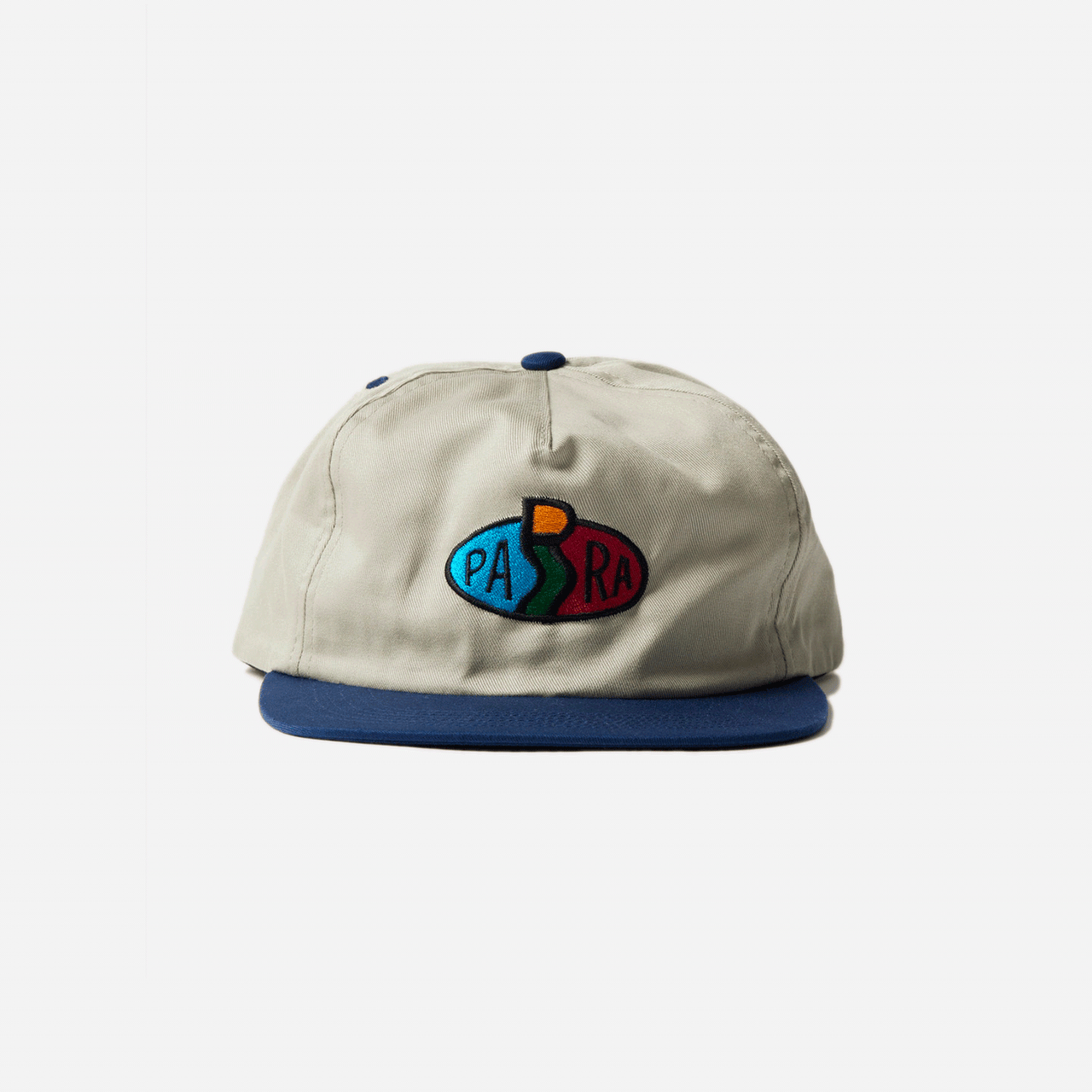By Parra Legs Logo 5 Panel Hat - Off White
