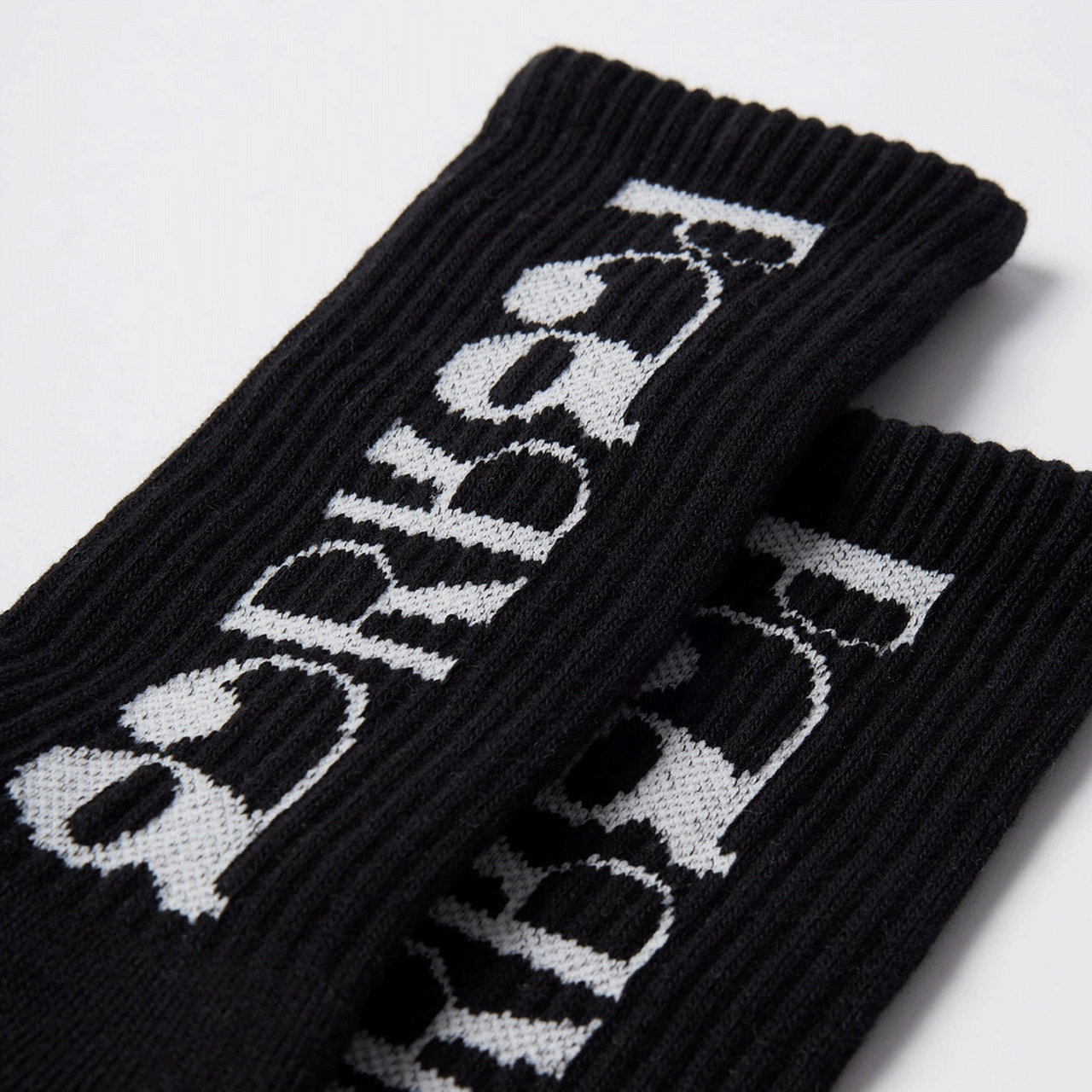 By Parra Tokyo Logo Crew Socks - Black