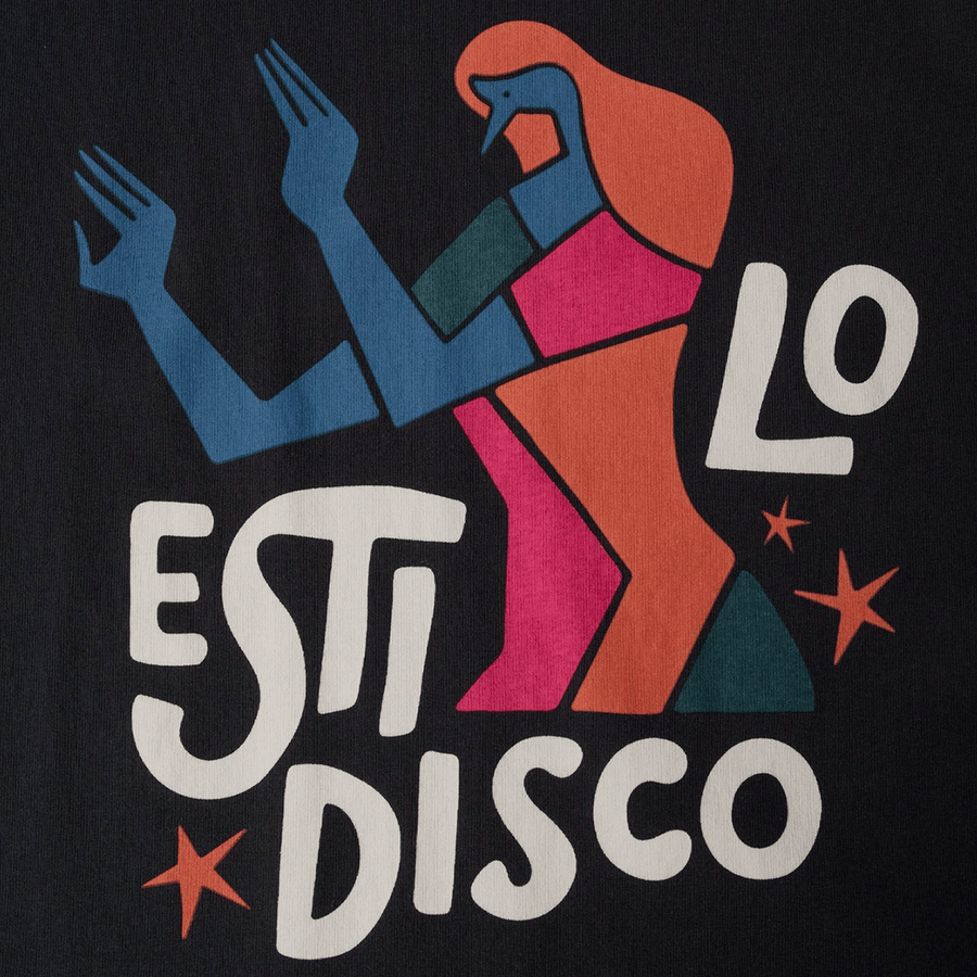 By Parra Estilo Disco T-Shirt - Black secondary