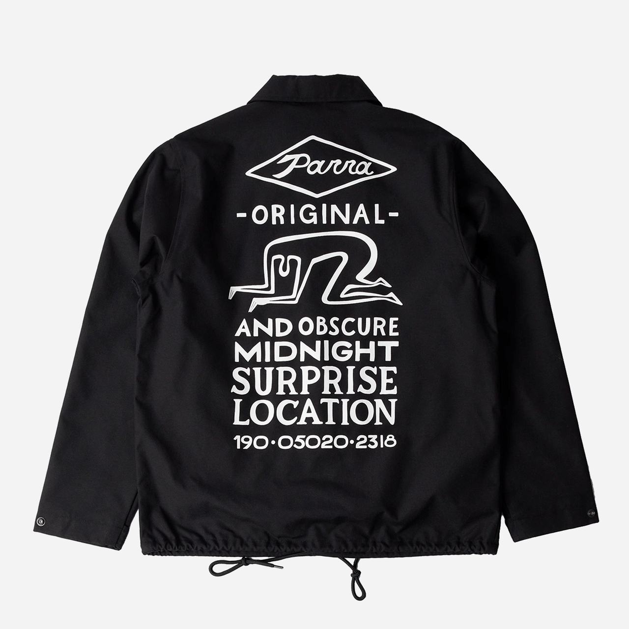 By Parra Midnight Surprise Coach Jacket - Black