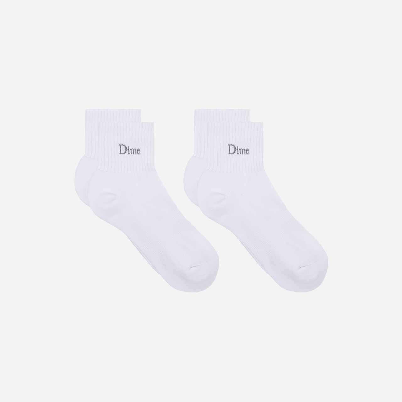 Classic 2 Pack Socks - White