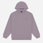 Classic Small Logo Hoodie - Plum Gray