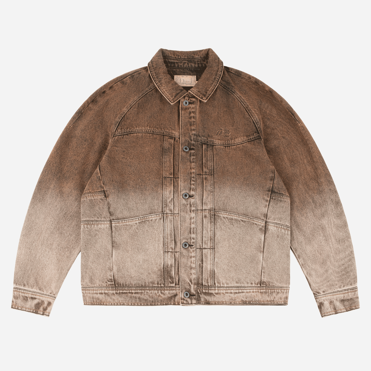 Denim Jacket - Dipped Sandblasted Brown