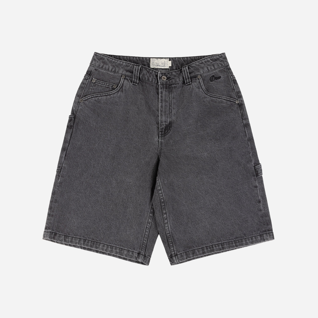 Dime Classic Denim Shorts - Faded Black