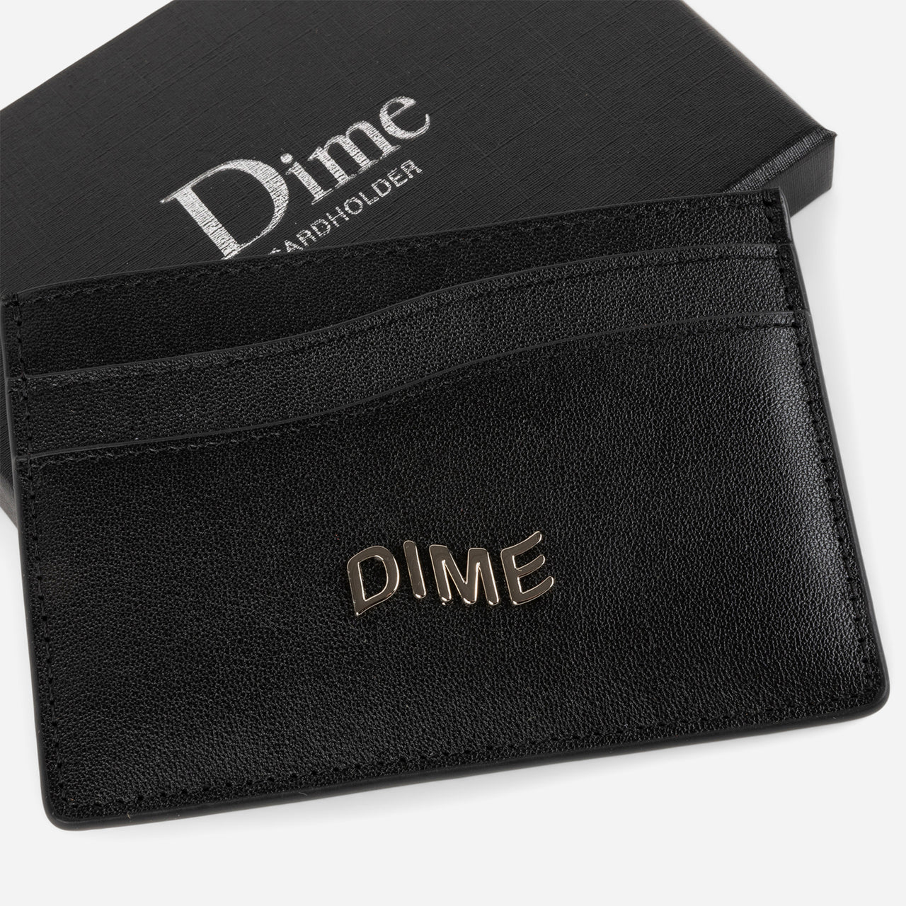 Dime Leather Carholder - Black
