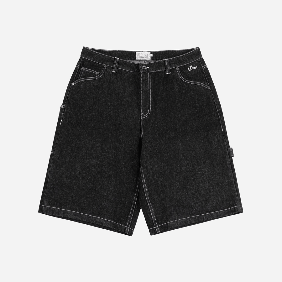 Dime Classic Denim Shorts - Black Washed