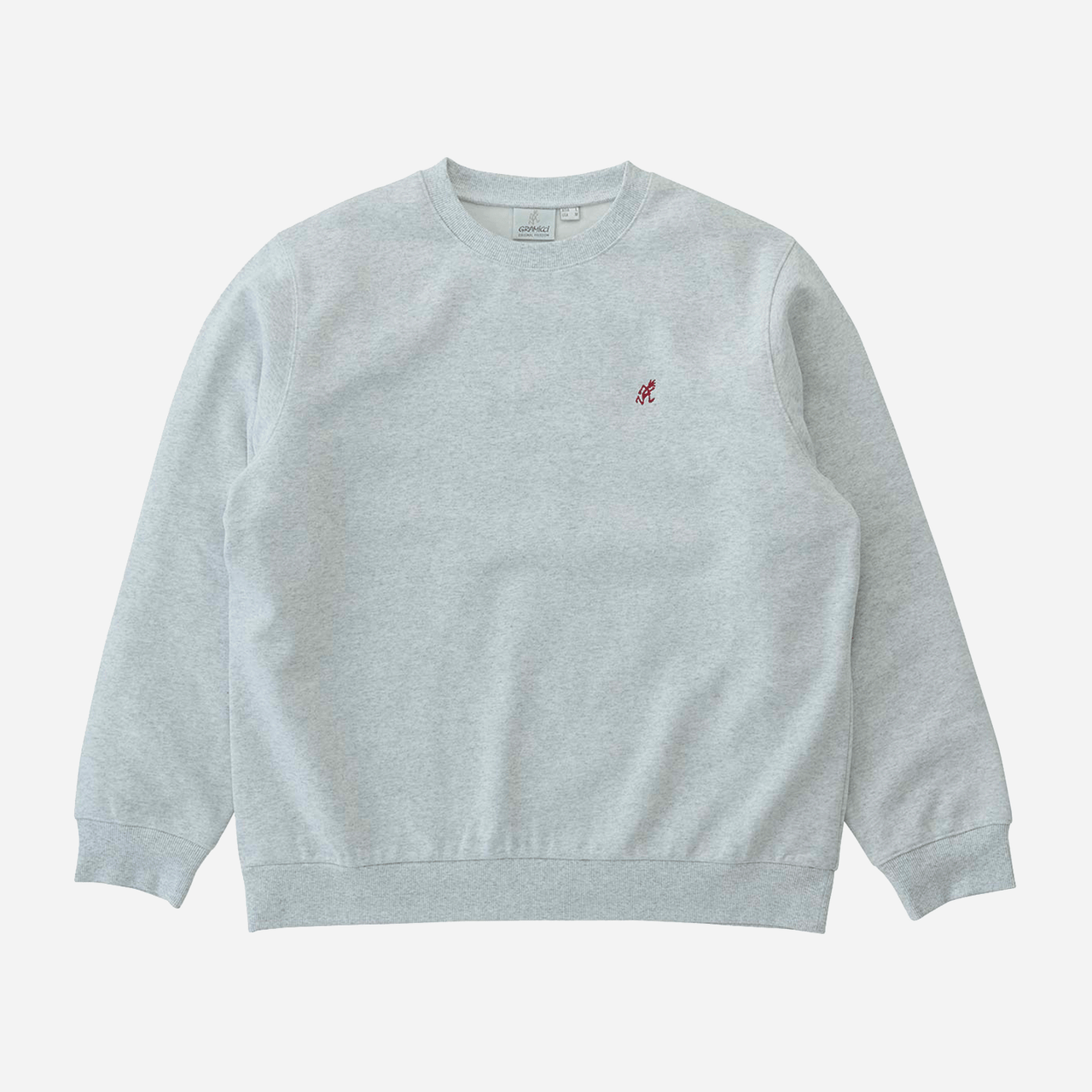 Gramicci One Point Crew Sweatshirt - Heather Hash