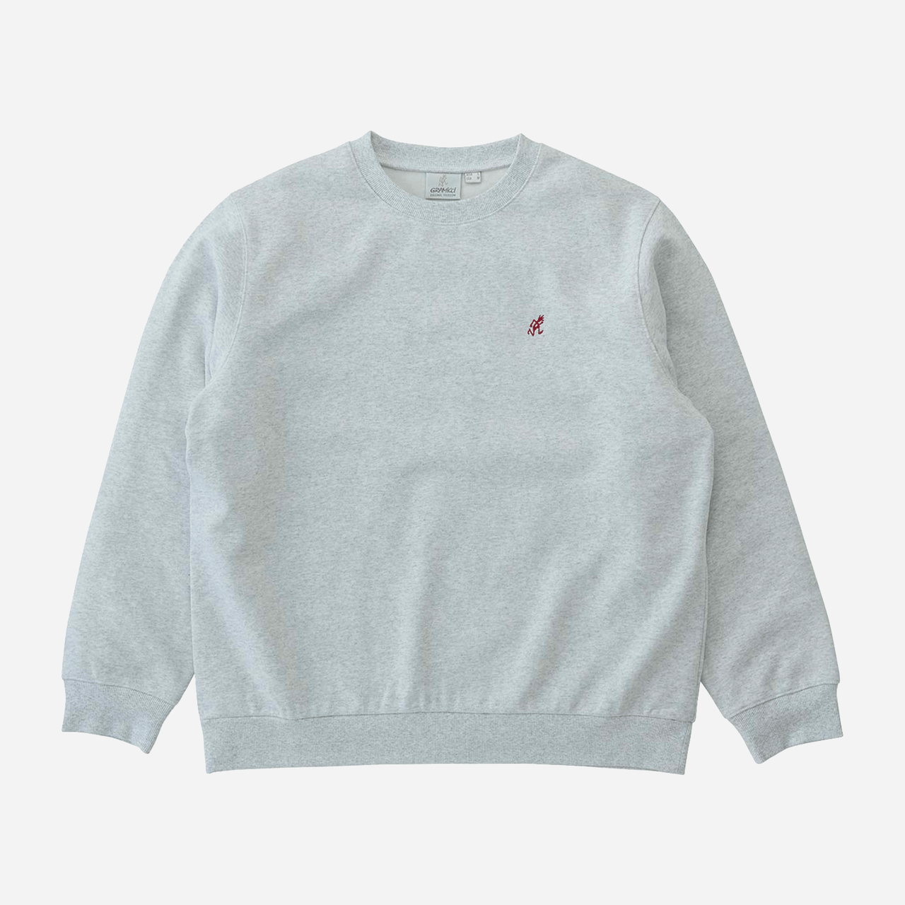 Gramicci One Point Crew Sweatshirt - Heather Hash