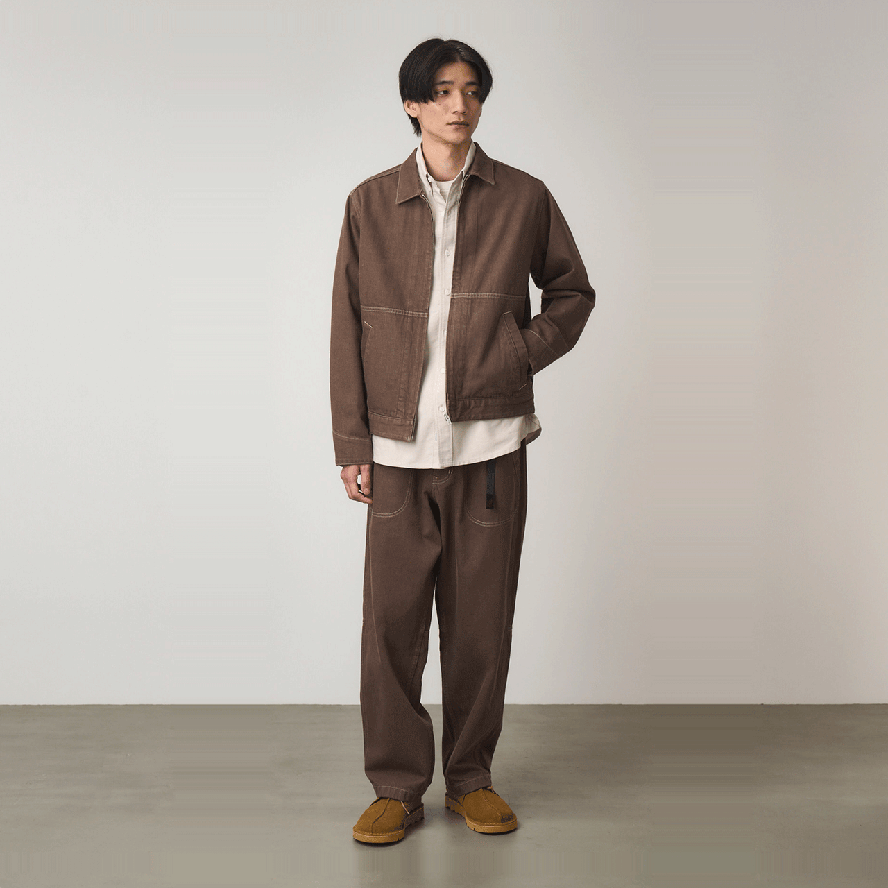 Gramicci Japanese Slub Denim Jacket - Amber