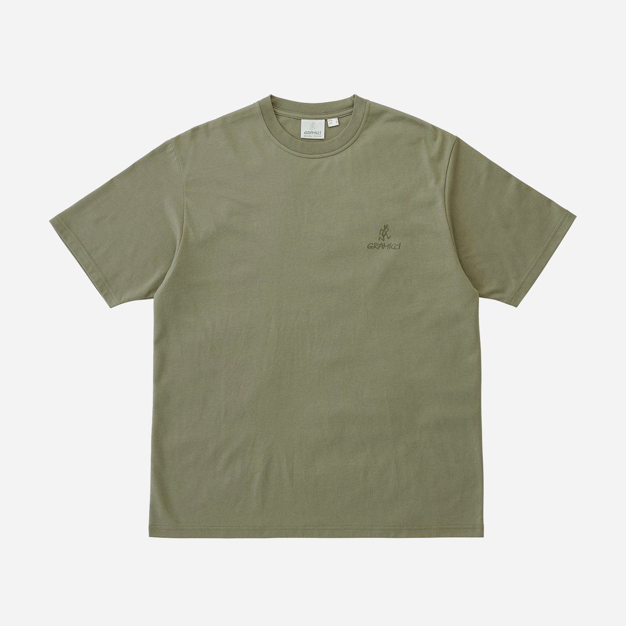 Gramicci One Point Logo T-Shirt - Khaki