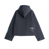 Quilted Nylon Pullover