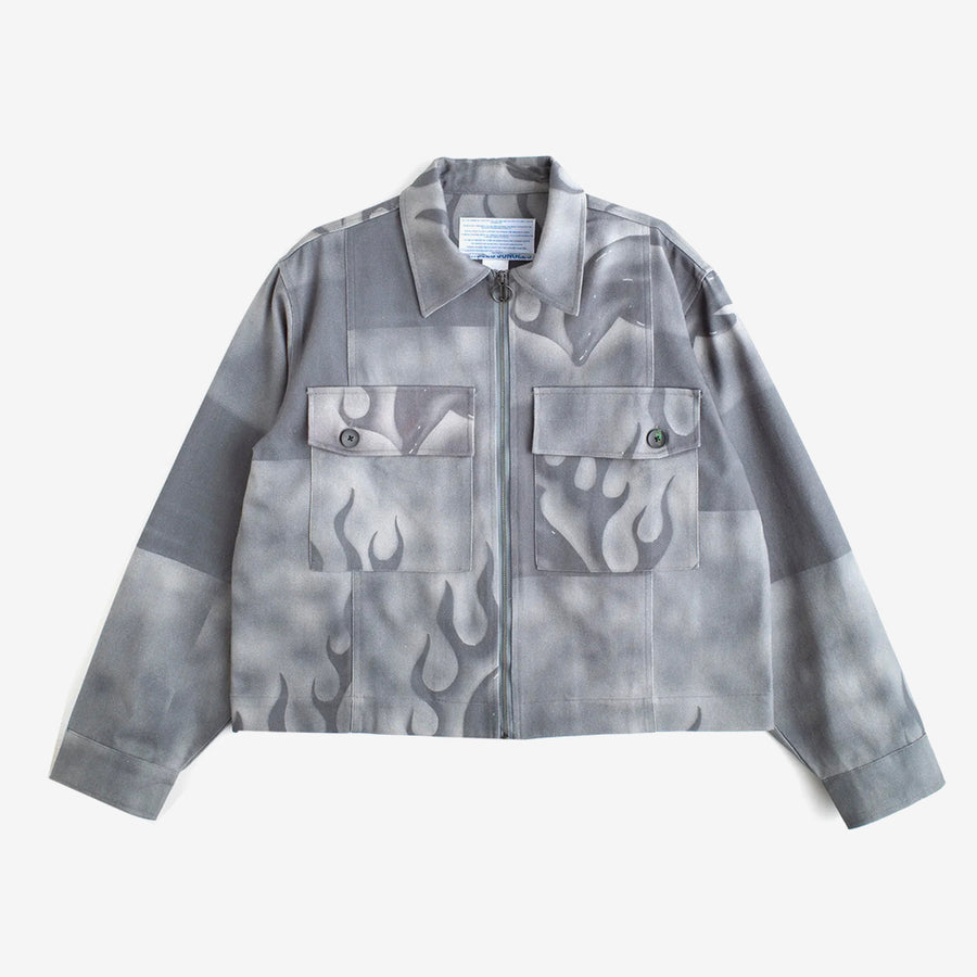Jungles Jungles Flaming Dolphin Trucker Jacket
