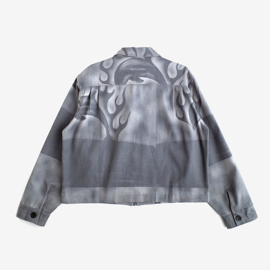 Jungles Jungles Flaming Dolphin Trucker Jacket secondary