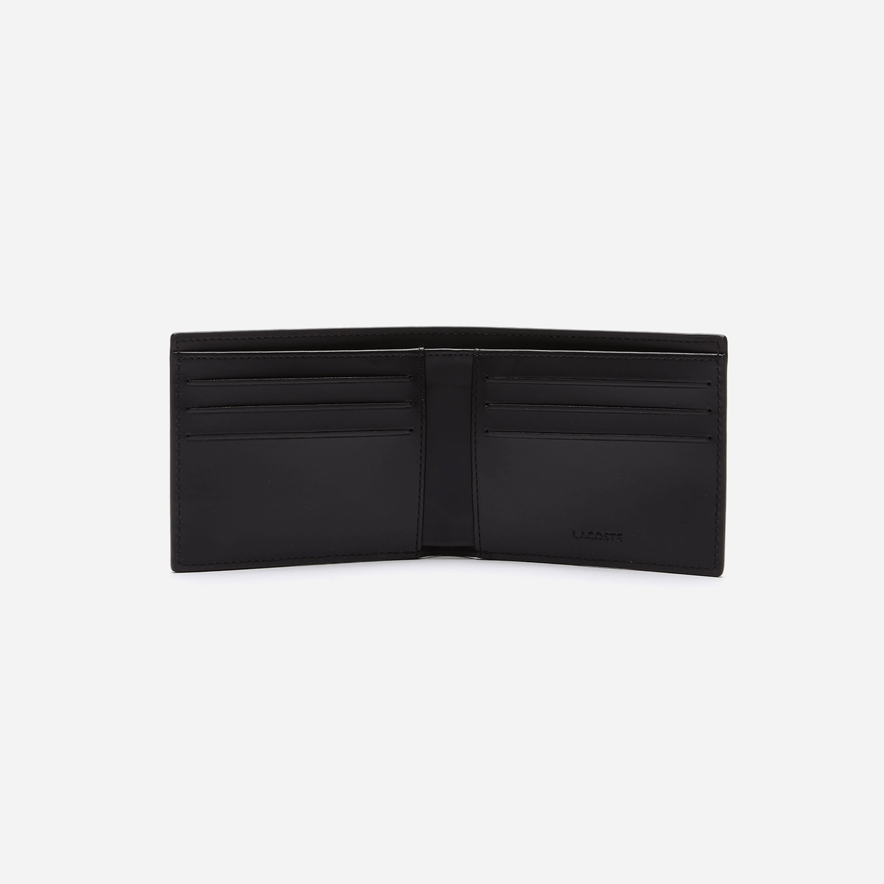 Lacoste Billetera Pequeña The Blend - Negra