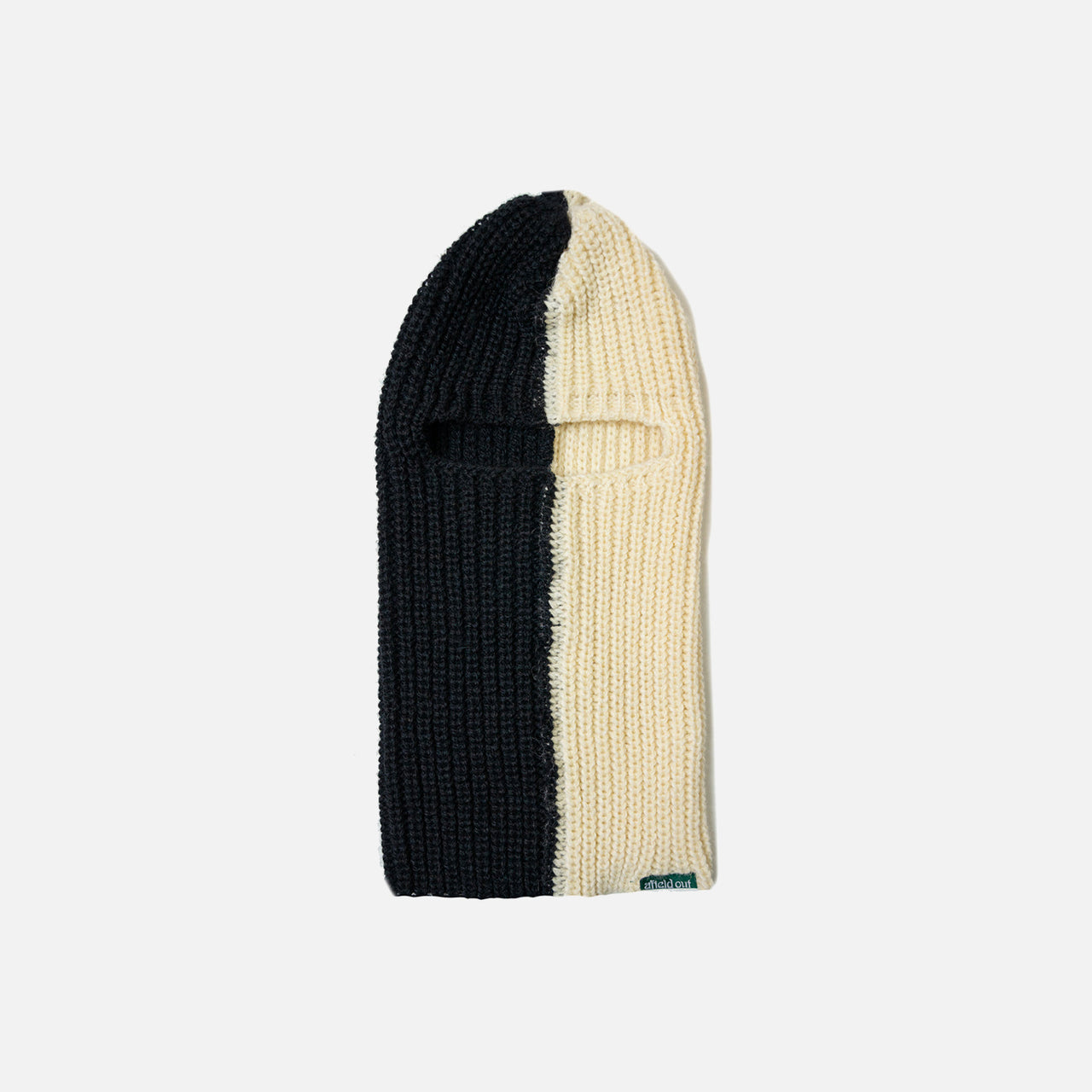 Duo Tone Balaclava - Black / Off White