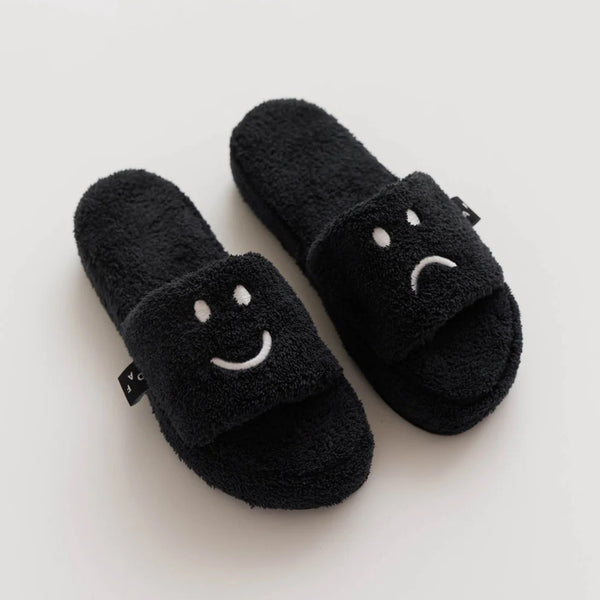 Happy Sad Slippers