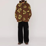 Flower Fleece Hoodie