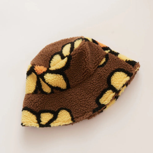 Flower Fleece Hat