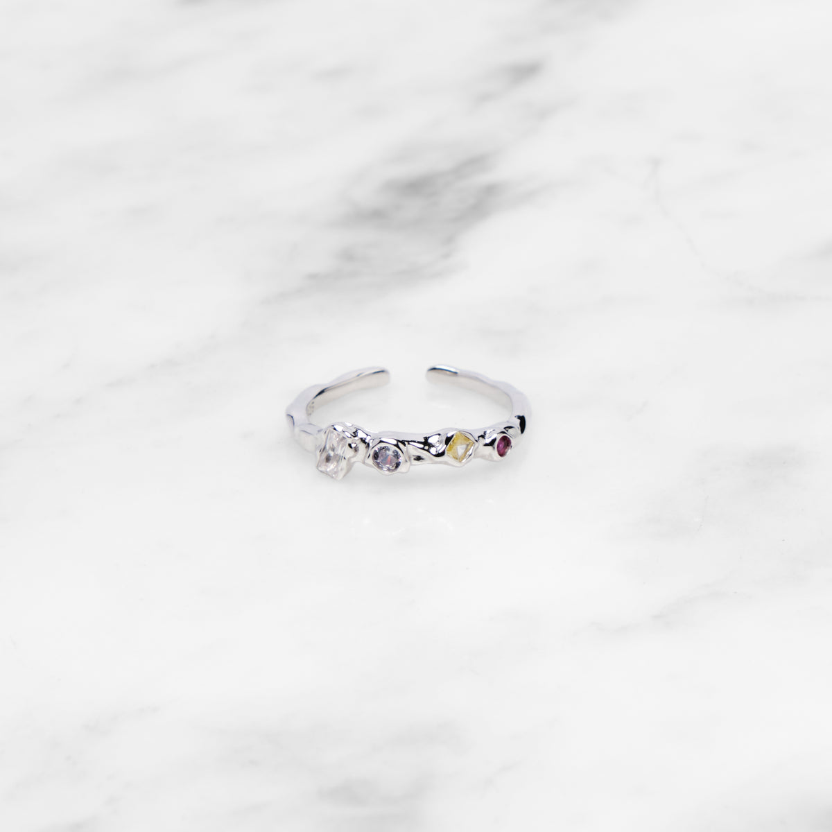 Anillo Cuatro Colores