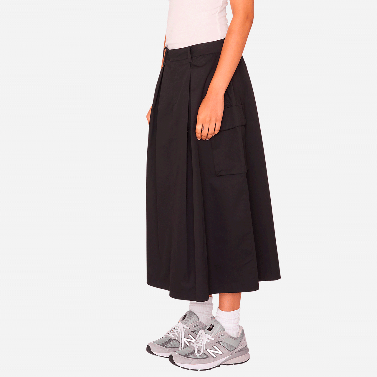 Obey Suface Cargo Skirt - Digital Black