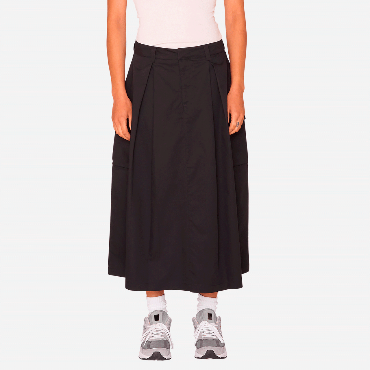 Obey Suface Cargo Skirt - Digital Black