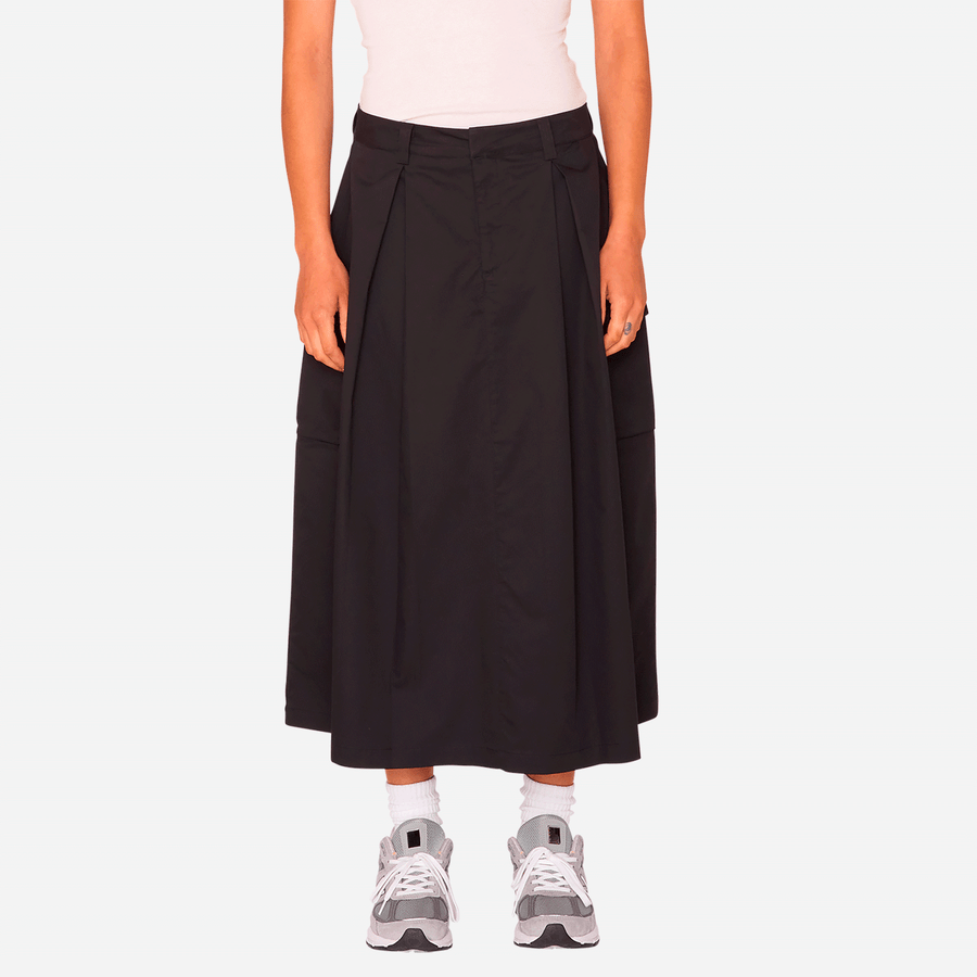 Obey Surface Cargo Skirt - Digital Black
