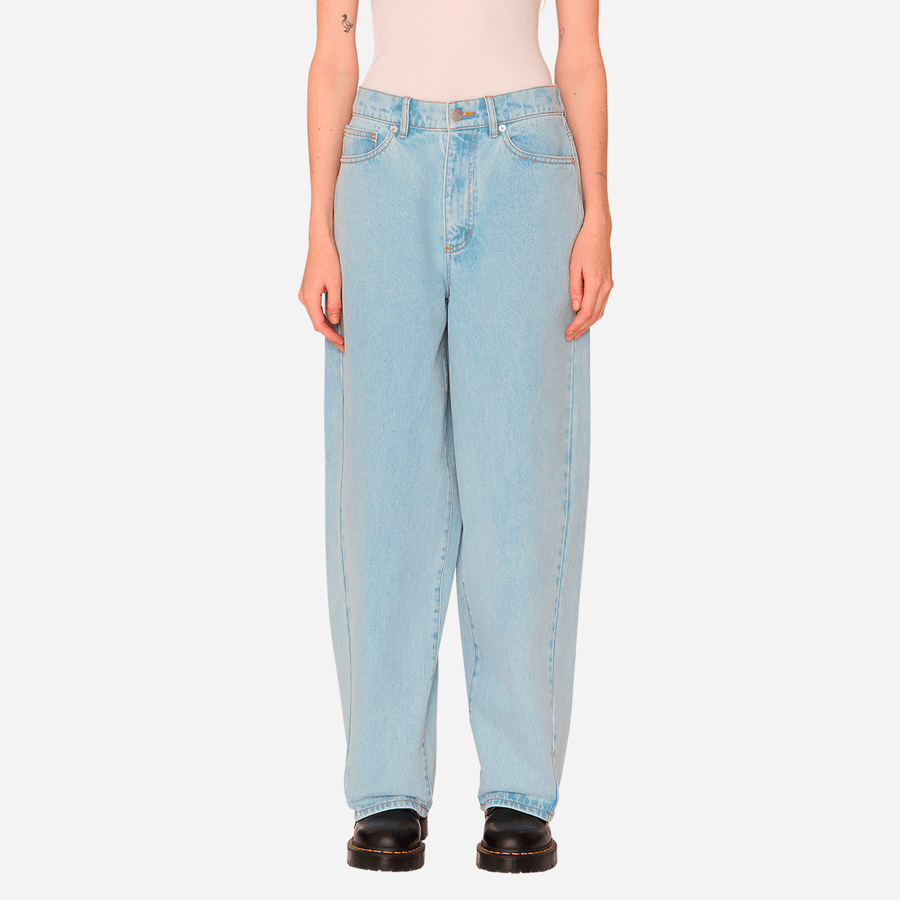 Obey Leah III Baggy Denim - Denim Lucid