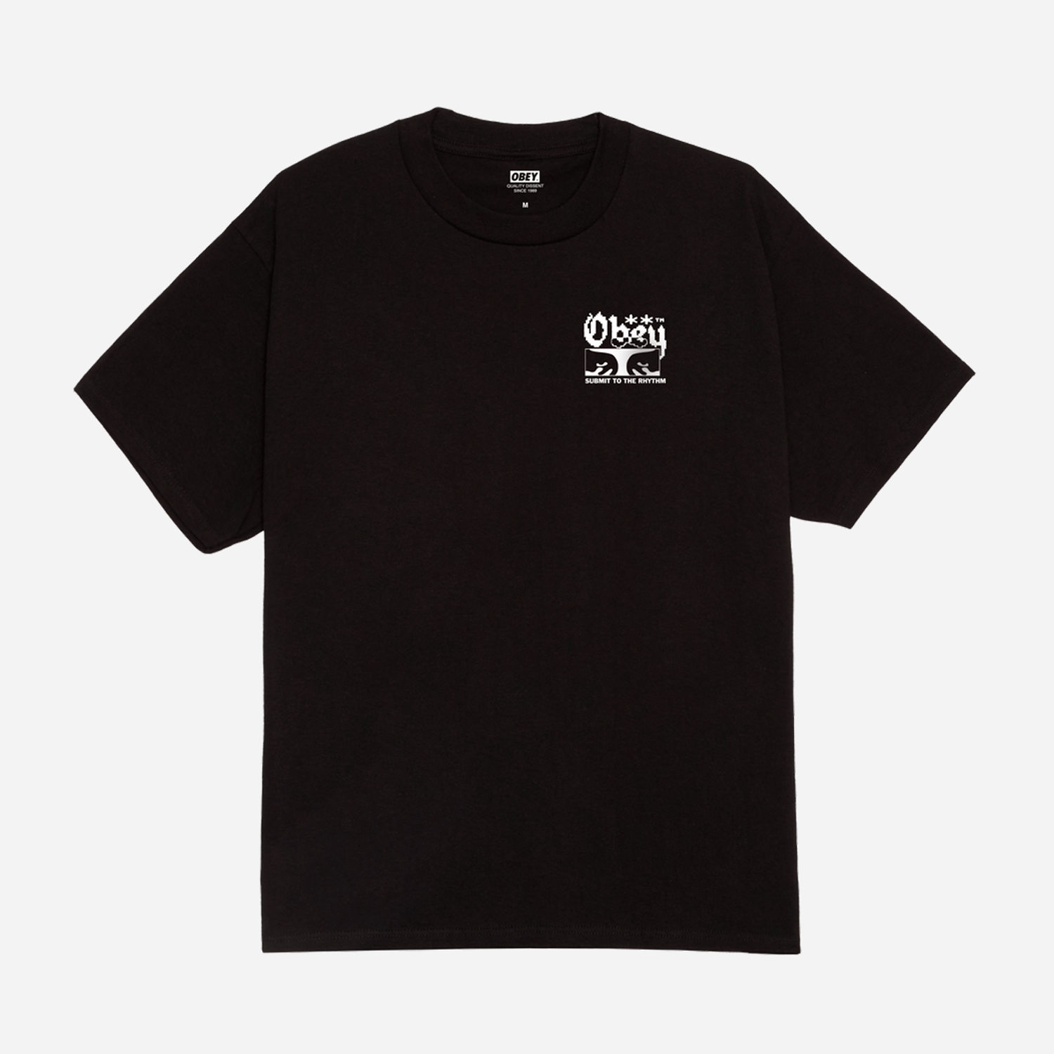 Obey Submit To The Rhythm – Black (Secondary)
