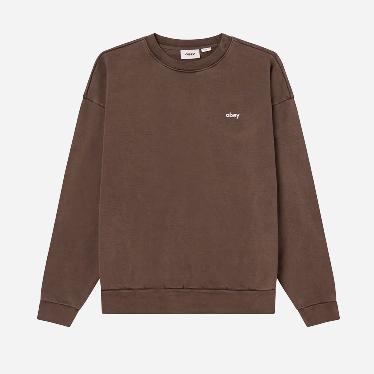 Obey Lowercase Pigment Crew - Pigment Digital Black