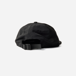 Signature 6 Panel Hat ­- Black