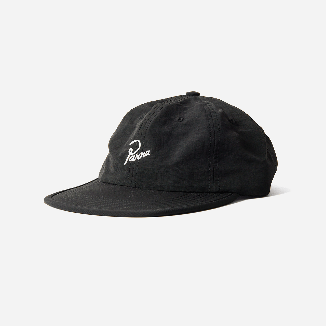 Signature 6 Panel Hat ­- Black