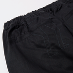 Stitched Up Duck Pants - Black