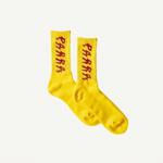 Shocker Logo Crew Socks - Yellow