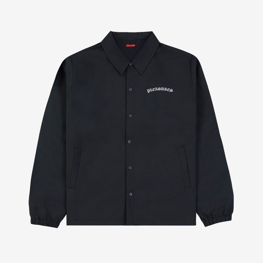 Pleasures Neural Coach Jacket - Black