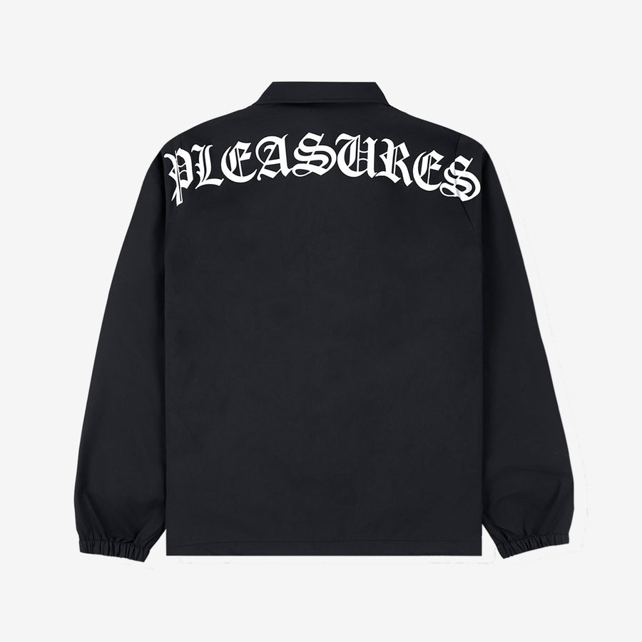 Pleasures Neural Coach Jacket - Black secondary