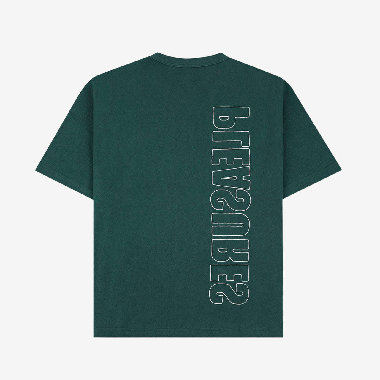 Pleasures Outline Heavyweight Shirt - Forest Green