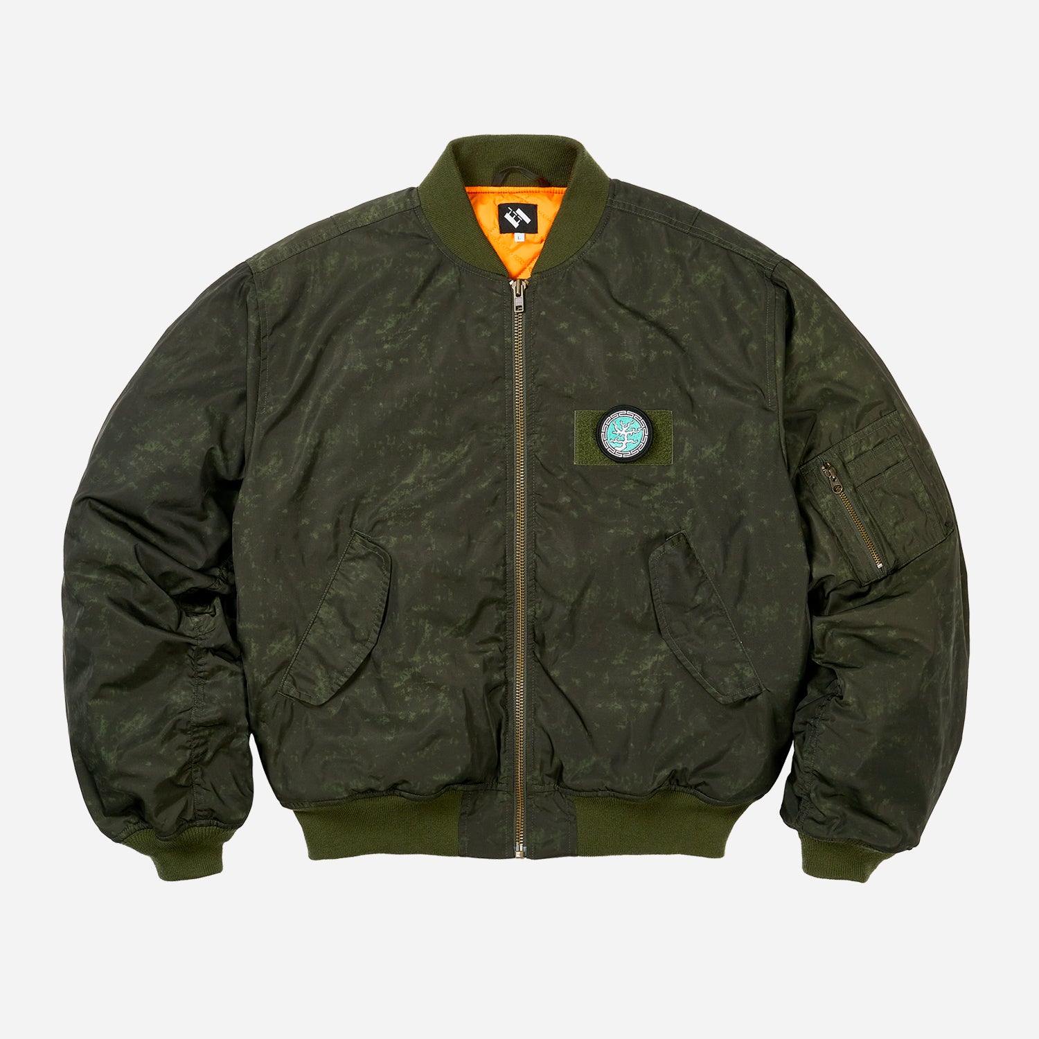 TTT Bomber Jacket - Textured Olive – La Plage