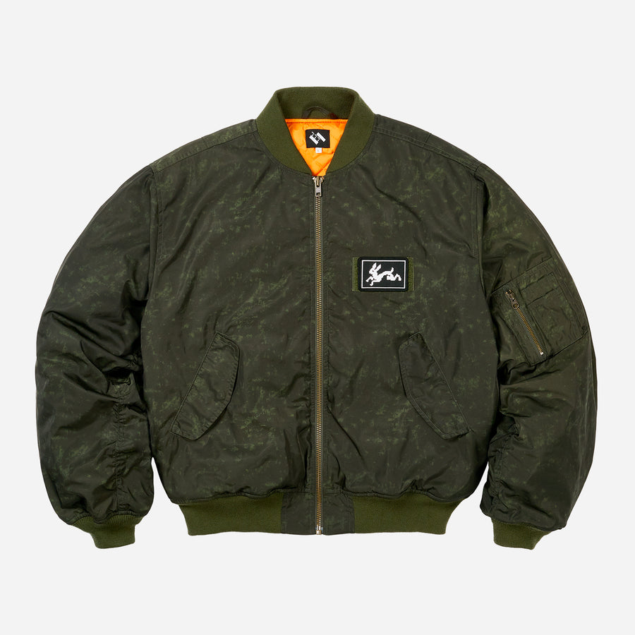 TTT Bomber Jacket - Textured Olive