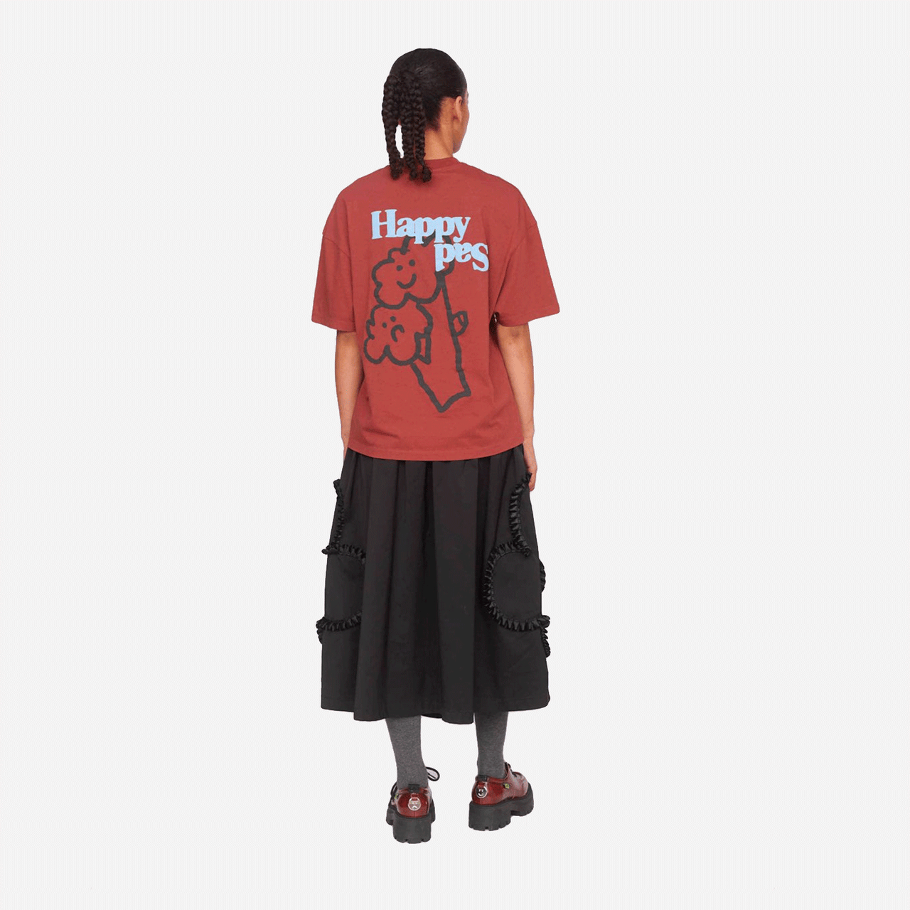 Lazy Oaf Happy Sad Broccoli Tee