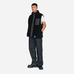 Happy Sad Fleece Gilet