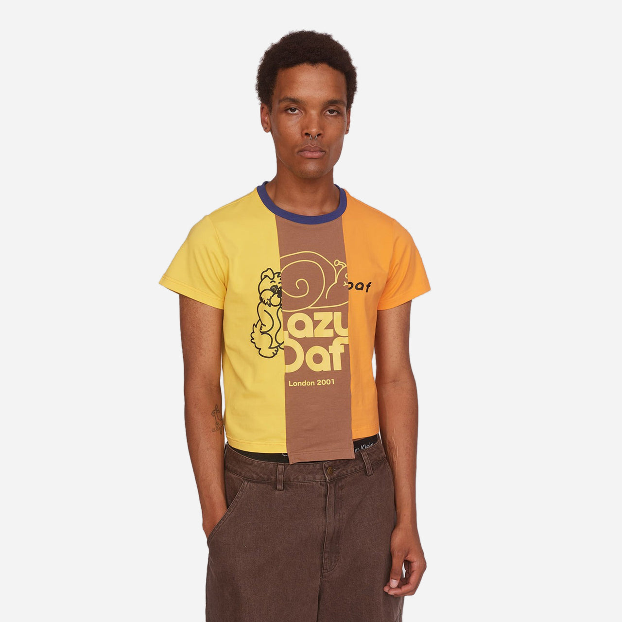 Lazy Oaf Cut And Sew Fitted Tee