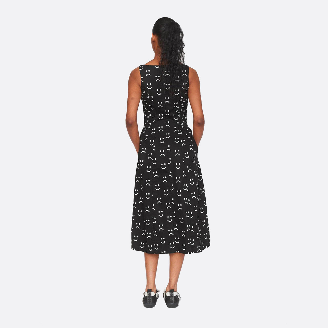 Lazy Oaf Happy Sad Sleeveless Dress